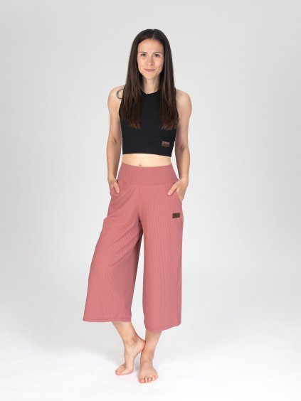 Drexiss kalhoty SOUL MIDI OLD PINK, Drexiss funkční tílko FEEL BLACK (6)