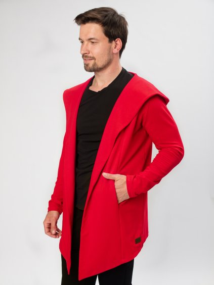 Drexiss pánský kardigan CAPPO RED
