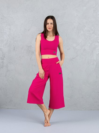 Drexiss kalhoty SOUL MIDI REALLY PINK, Drexiss tílko GLAM REALLY PINK