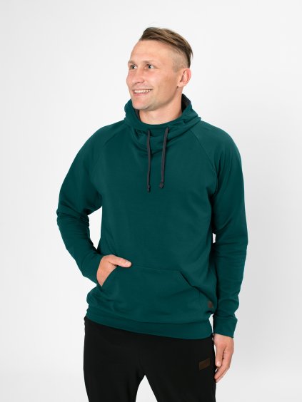 Drexiss pánská mikina SKIP DARK GREEN