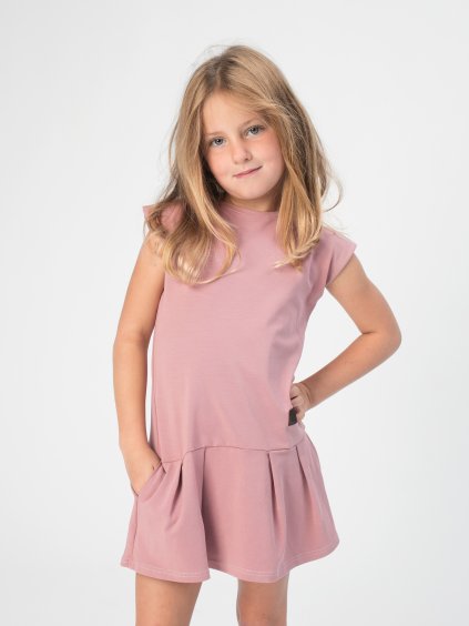 Drexiss dětské letní šaty GAB OLD PINK