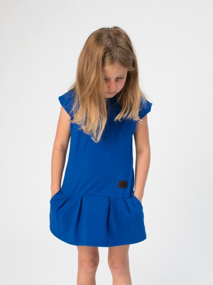 Drexiss dětské letní šaty GAB QUEEN BLUE