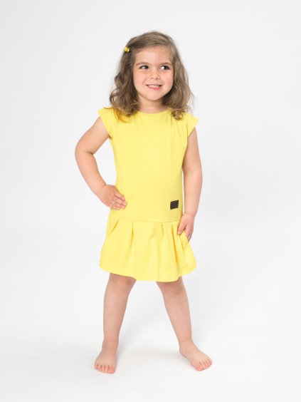 Drexiss dětské letní šaty GAB YELLOW (2)