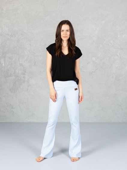 Drexiss kalhoty SPIRIT LIGHT BLUE, Drexiss tričko RISE BLACK