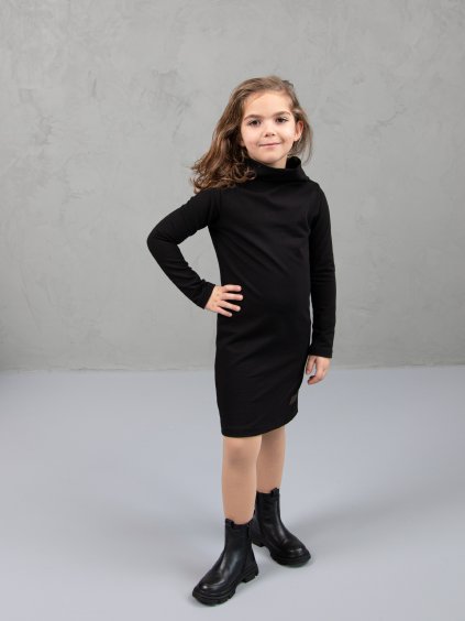Drexiss dětské šaty WINTER BLACK