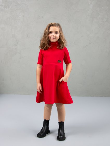 Drexiss dětské šaty JULI RED