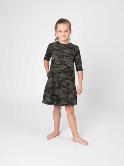 Drexiss dětské podzimní šaty SOFIE ARMY