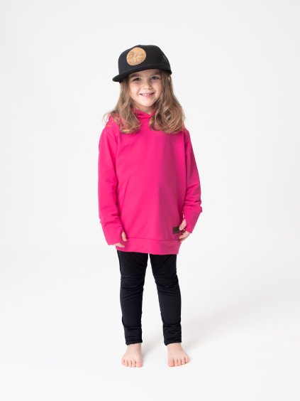 Drexiss dětské MIKINOŠATY REALLY PINK, Drexiss kšiltovka BLACK, Drexiss dětské sportovní legíny BLACK