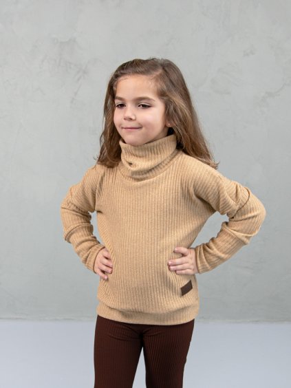Drexiss dětský svetr LOTA BEIGE LINE