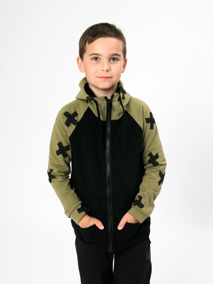 Drexiss mikina SKATE CROSS KHAKI