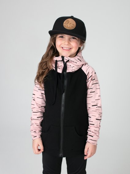 Drexiss mikina SKATE LINE PINK, Drexiss kšiltovka BLACK