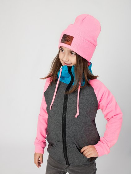 Drexiss mikina SKATE NEON PINK