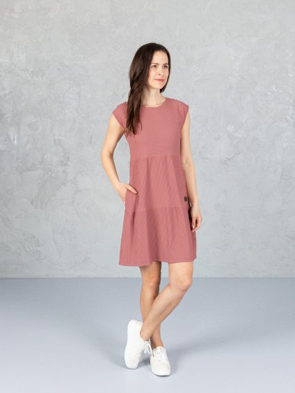 Drexiss šaty SOFIE SILK OLD PINK
