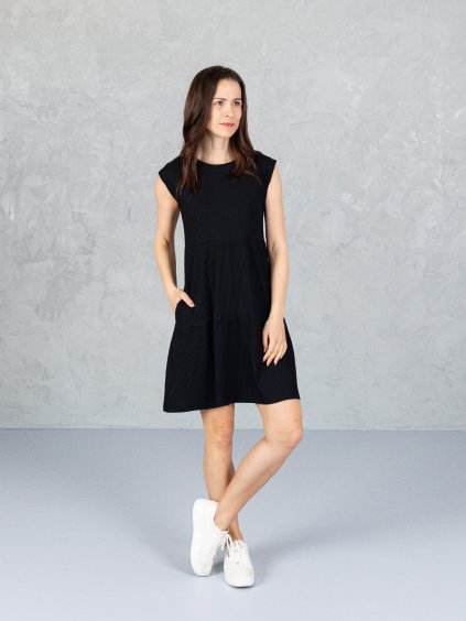 Drexiss šaty SOFIE SILK BLACK