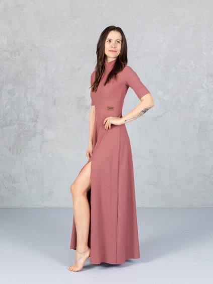 Drexiss šaty AURI LONG OLD PINK