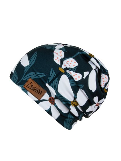 Drexiss čepka AIDA FLOWERS GREY