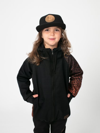 Drexiss softshellová bunda LEOPARD, Drexiss kšiltovka BLACK