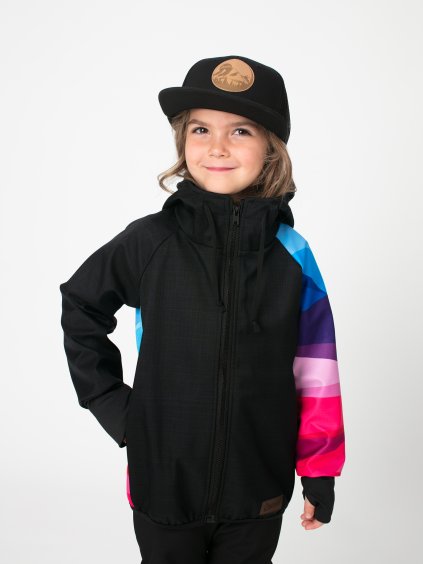 Drexiss softshellová bunda SHAPES PINK , Drexiss kšiltovka BLACK(2)