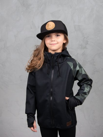 Drexiss softshellová bunda ARMY