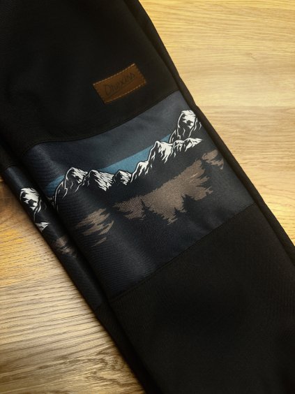 Drexiss softshellové kalhoty MOUNTAINS PETROL
