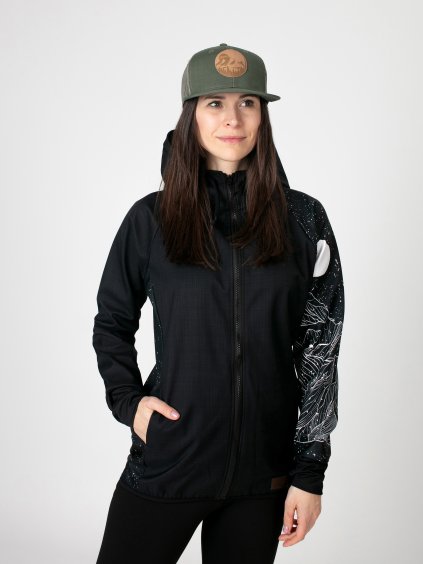 Drexiss dámská softshellová bunda DIAMOND BEACH BLACK, Drexiss kšiltovka KHAKI