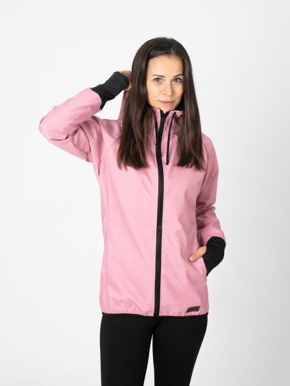 Drexiss dámská softshellová bunda OLD PINK