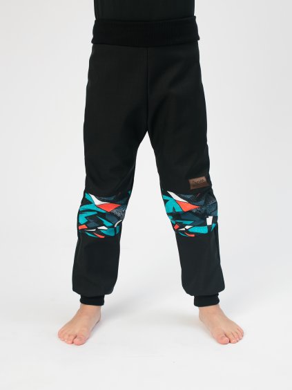 Drexiss softshellové kalhoty STREET BLUE