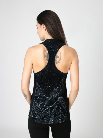 Drexiss funkční tílko FIT DIAMOND BEACH BLACK