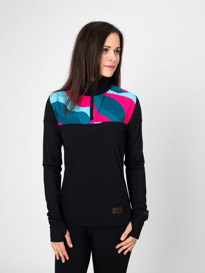 Drexiss outdoorová mikina EASY WAVES PINK