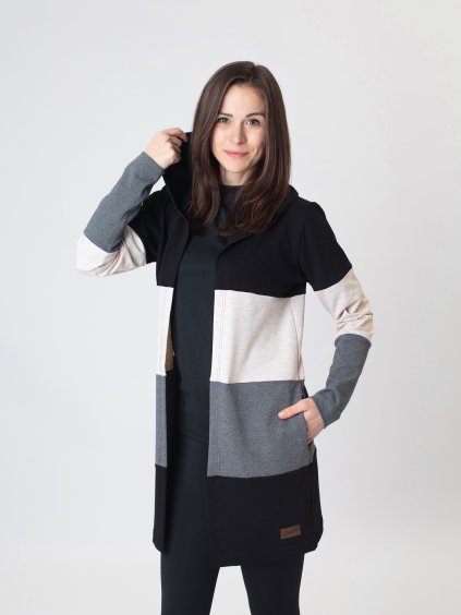 Drexiss kardigan STRIPE BEIGE