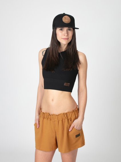 Drexiss funkční tílko FEEL BLACK, Drexiss kšiltovka BLACK, Drexiss dámské kraťasy BOX CAMEL