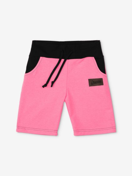 Drexiss dětské kraťasy NEON PINK