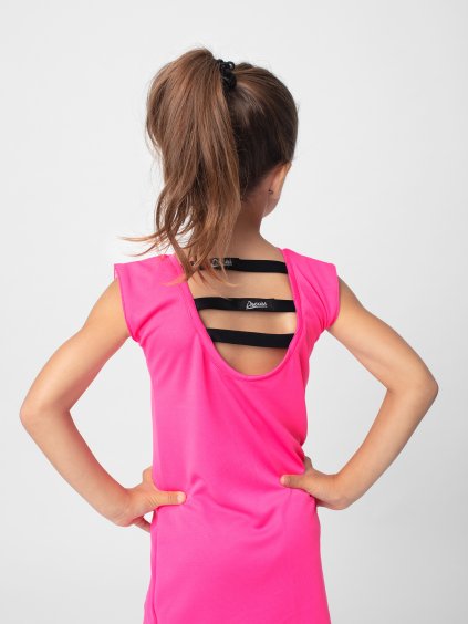 Drexiss dětské funkční CoolMax šaty PINKBLACK (2)