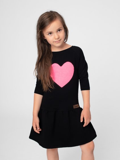 Drexiss dětské šaty PRINCESS BLACK