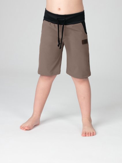 Drexiss dětské outdoor kraťasy SPORT COFFEE