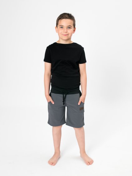 Drexiss dětské outdoor kraťasy SPORT GREY (2)