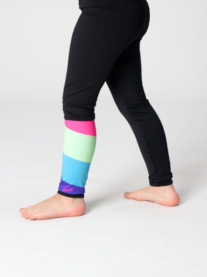 Drexiss dětské legíny STRIPE NEON