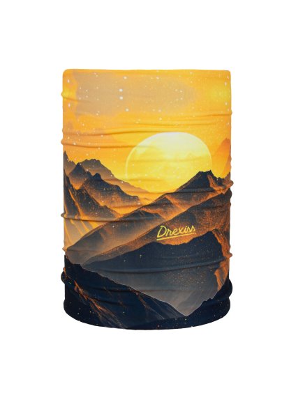 Drexiss funkční nákrčník SUNSET YELLOW