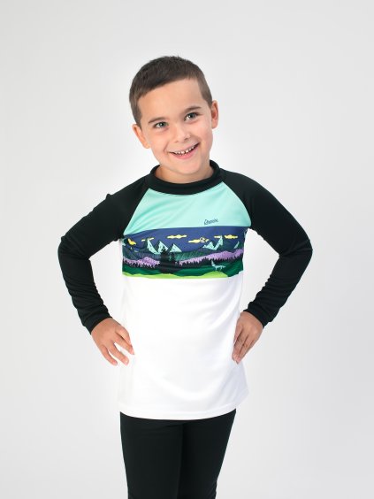 Drexiss STRIPE WOLF KLUK COOLMAX dlouhý rukáv