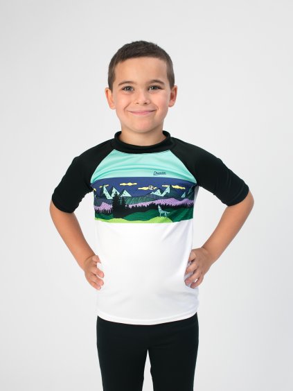 Drexiss STRIPE WOLF KLUK COOLMAX krátký rukáv