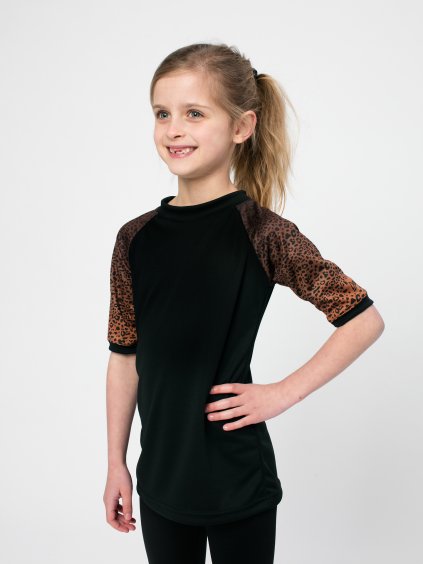 Drexiss ZONE LEOPARD COOLMAX krátký rukáv