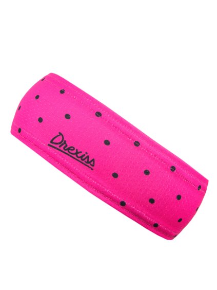 Drexiss čelenka ULTRALIGHT DOT NEON PINK