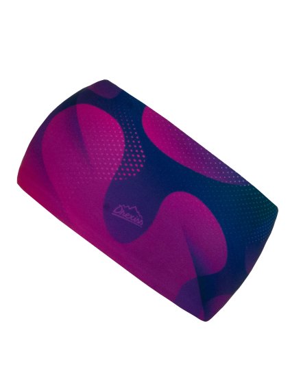 Drexiss funkční čelenka BUBBLE DARK VIOLET