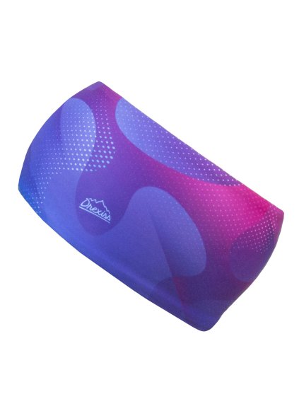 Drexiss funkční čelenka BUBBLE VIOLET