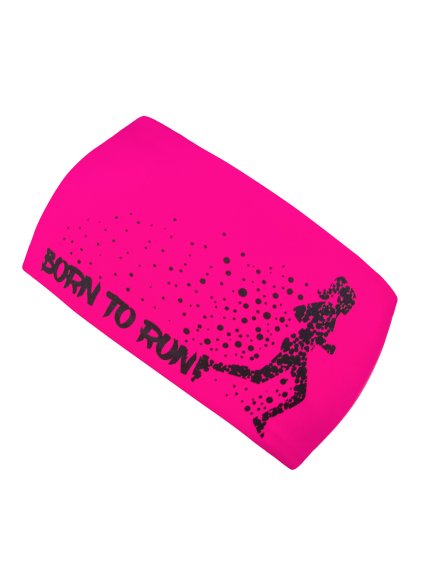 Drexiss funkční čelenka BORN TO RUN NEON PINK