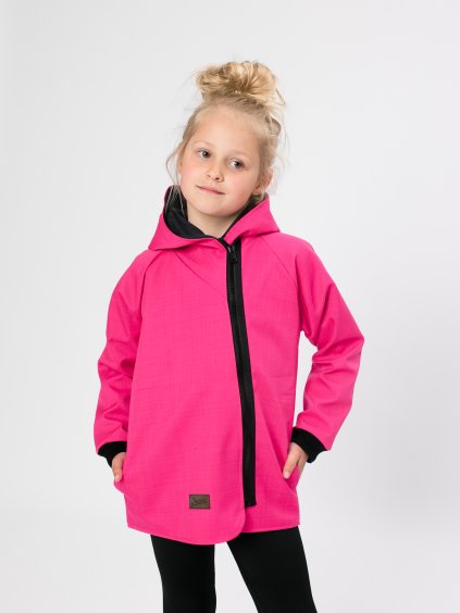 Drexiss softshellový kabátek REALLY PINK/ANTRACIT