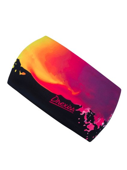 Drexiss funkční čelenka FIRE BLACK
