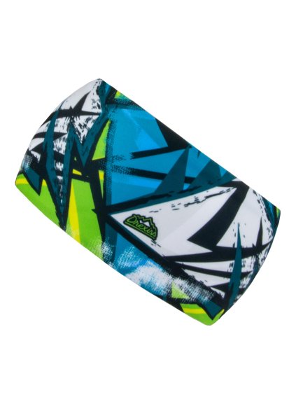 Drexiss funkční čelenka GRAFFITI GREEN