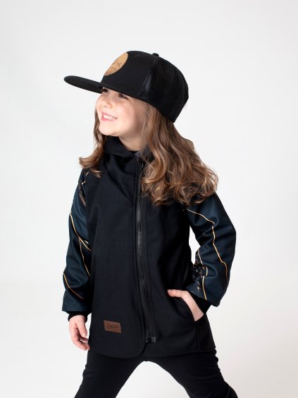 Drexiss SOFT kabátek LUXURY, Drexiss kšiltovka BLACK