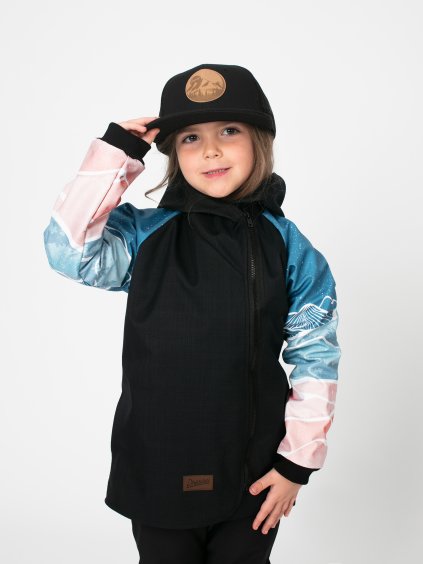 Drexiss softshellový kabátek DIAMOND BEACH PINK, Drexiss kšiltovka BLACK